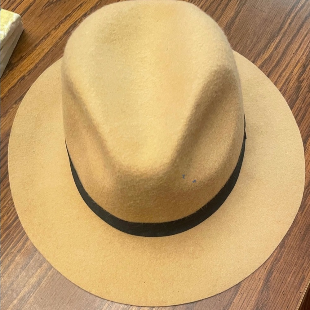 🍂New W/O Tags the Hatter Company Tan Hat with Band - Find Your Perfect Fall 🍁 - Picture 8 of 10